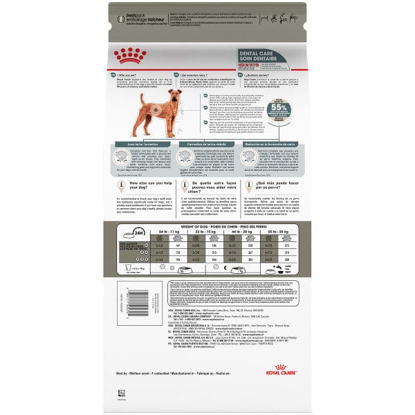 Royal Canin Dry Dog Food for Medium Adult Dogs with Dental Care, 28-Pound Bag