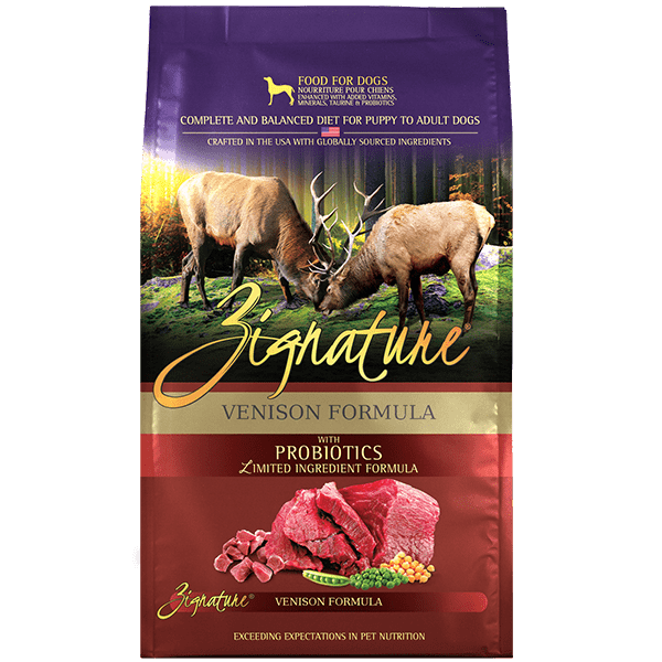 Zignature Dry Dog Food - Limited Ingredient Venison Formula for All Breeds