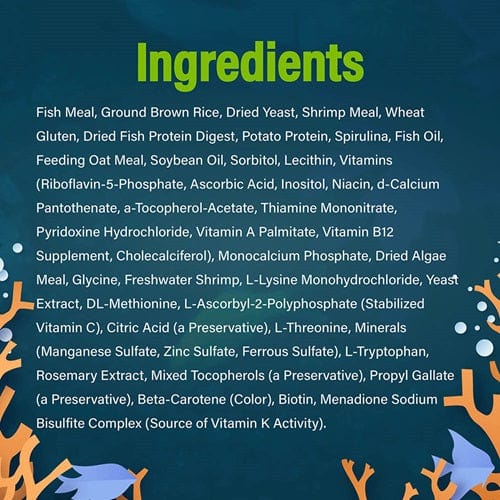 Special Flake Food for GloFish Fluorescent Fish