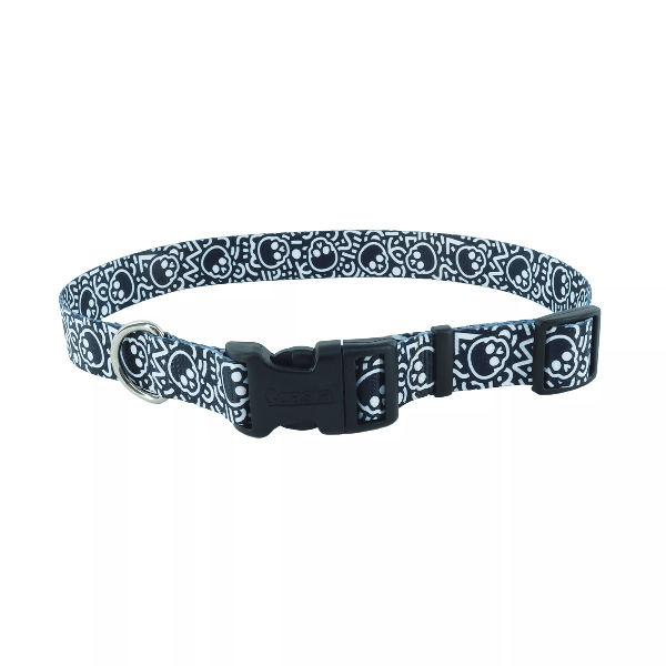 Stylish and Adjustable Collar for Dogs with Fade - Resistant Designs