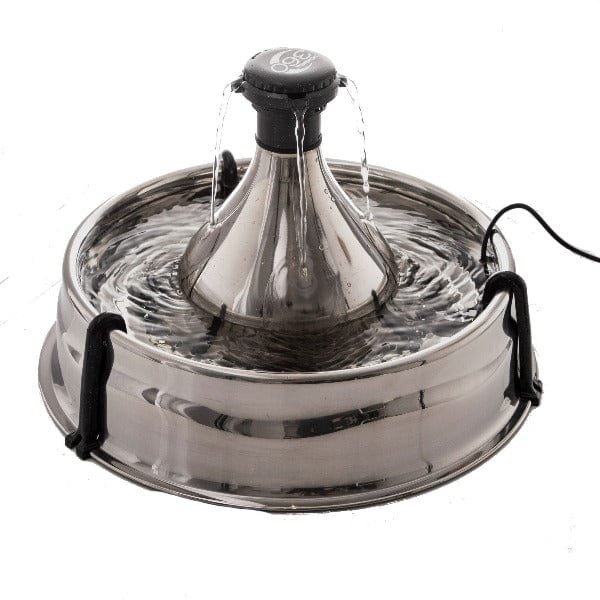 PetSafe Drinkwell 360 Stainless Steel Multi - Pet Drinking Fountain for Cats and Dogs
