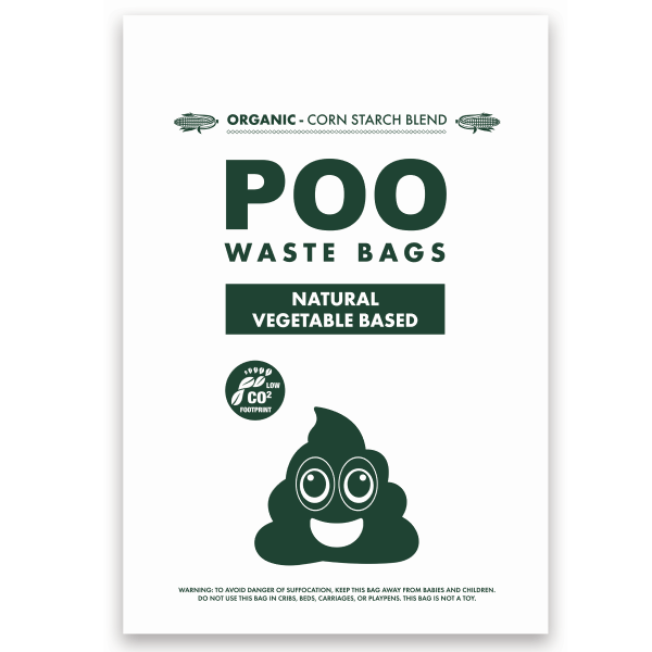 M-PETS Dog Poo Waste Bags: Unscented or Lavender Scented, Eco-Friendly