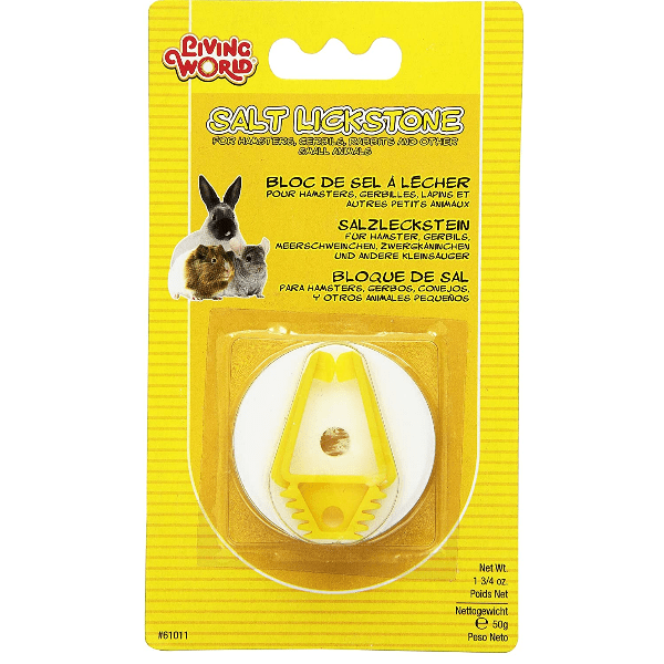Living World Large-Sized Salt Lick Stone for Small Pets