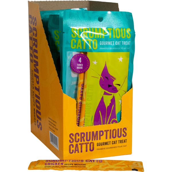 Irresistible Catto Chicken Mousse Recipe Cat Treats - 4 Pack