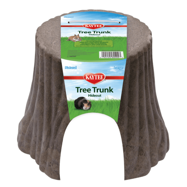 Kaytee Natural Old - Tree - Stump - Shaped Small Animal Hideout for Various Pets