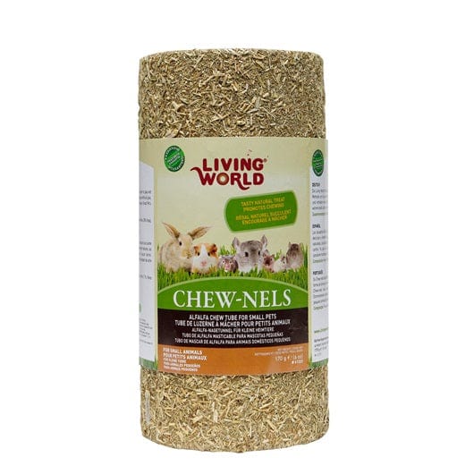 Living World Natural Alfalfa Chew Toys for Small Animals - Chew-Nels