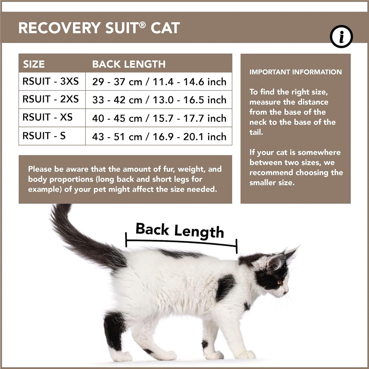 Soft and Comfortable Suitical Recovery Suit for Feline Friends