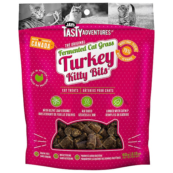 Jay's Premium Turkey Flavored Kitty Bits - Irresistible Cat Treats