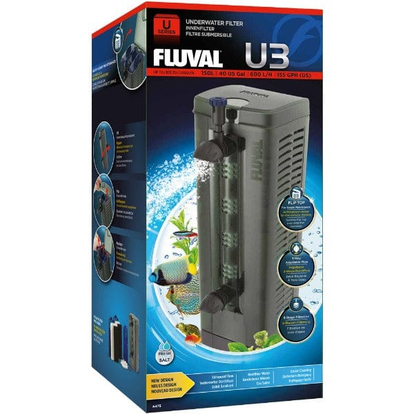 Fluval U Series Underwater Filters for Fresh, Marine & Reptile Environments