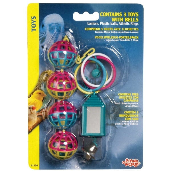 Living World High - Value Bird Toy Pack for Small Birds