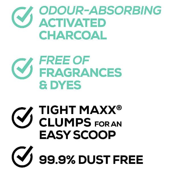 Tidy Cats Lightweight, Unscented, Dye-Free, Clumping Multi-Cat Cat Litter with TidyLock Protection and Ammonia Blocker Technology