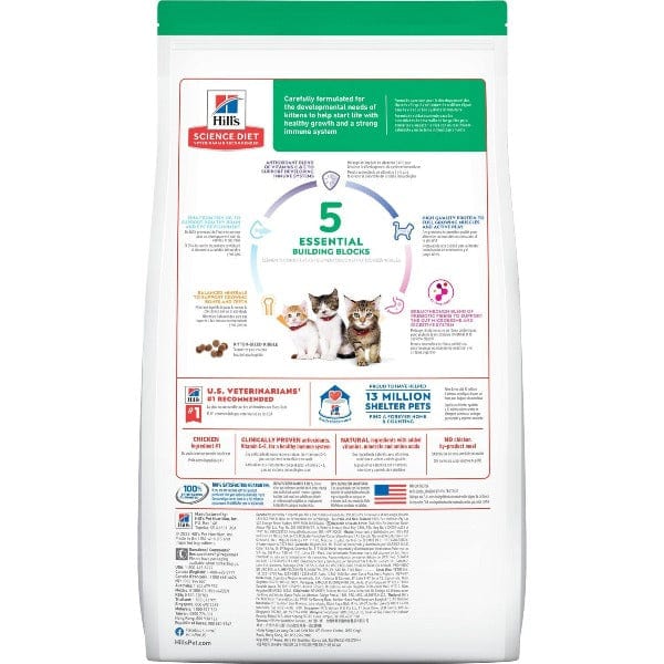 Hill's Science Diet Premium Dry Cat Food - Chicken Recipe for Kittens
