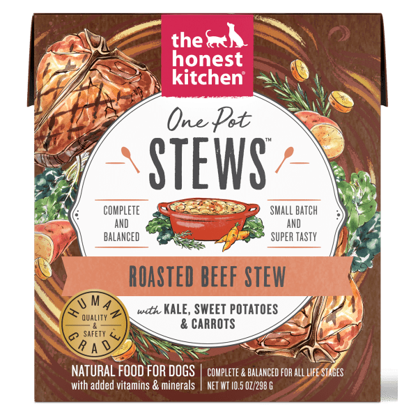 The Honest Kitchen One Pot Roasted Beef Stew Wet Dog Food - A Hearty and Nutritious Meal for Canines