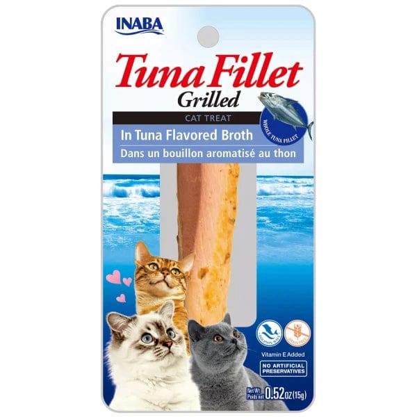 Inaba Cat Treat: Grilled Tuna Fillets in Savory Tuna Broth