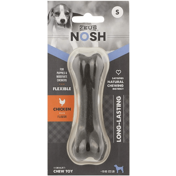 Zeus NOSH High - Quality Flexible Chew Bone Toy for Dogs of All Ages