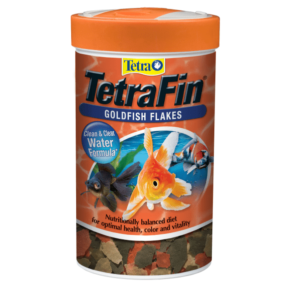 Tetra Premium Goldfish Flake Food - Optimized for Clear Water