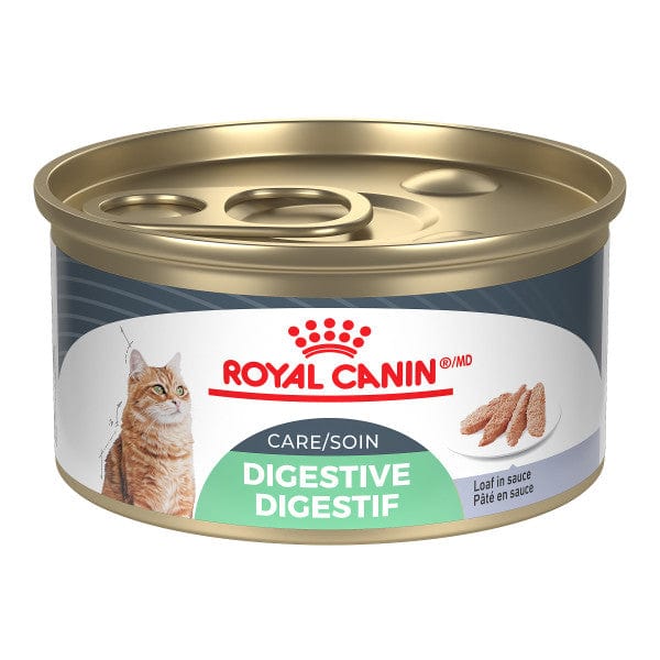 Royal Canin 145g Canned Cat Food with Digestive Care Loaf in Sauce