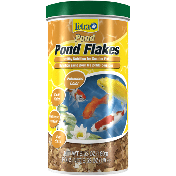 High - Quality Tetra Pond Flakes for Goldfish and Small Koi