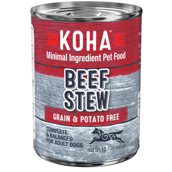 High - Quality Canned KOHA Beef Stew Dog Food for Canine Nutrition