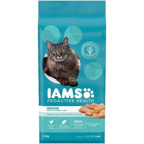 IAMS Proactive Health Premium Dry Cat Food for Indoor Cats - Weight Management and Hairball Care