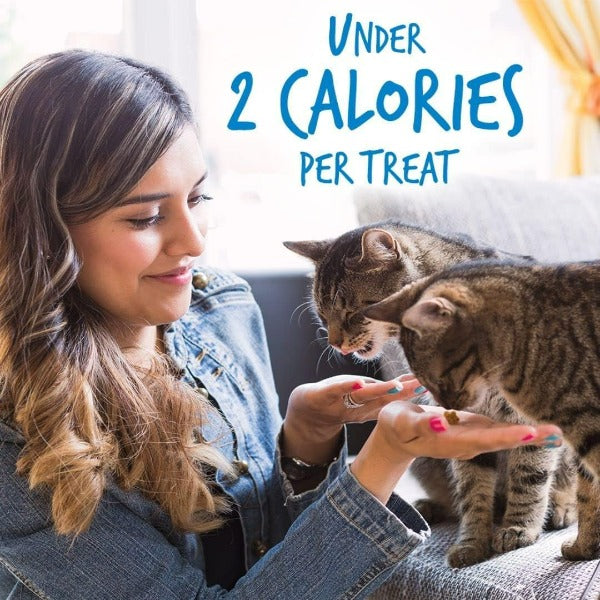 Fruitables Crunchy Cat Treats with Real Chicken and Blueberry Flavor