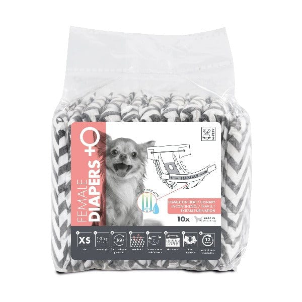 M-PETS Disposable Diapers Specially Designed for Female Dogs