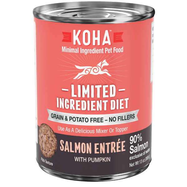 KOHA High - Protein Canned Salmon Entrée Dog Food for Sensitive Pets
