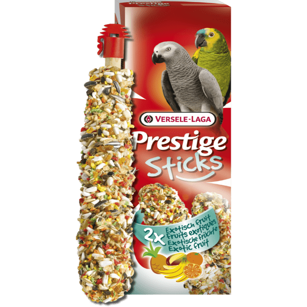 Versele-Laga Prestige Exotic Fruit Flavored Seed Sticks for Parrots