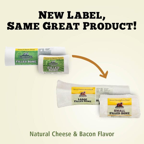 RedBarn Natural Cheese & Bacon Filled Dog Chew Bones