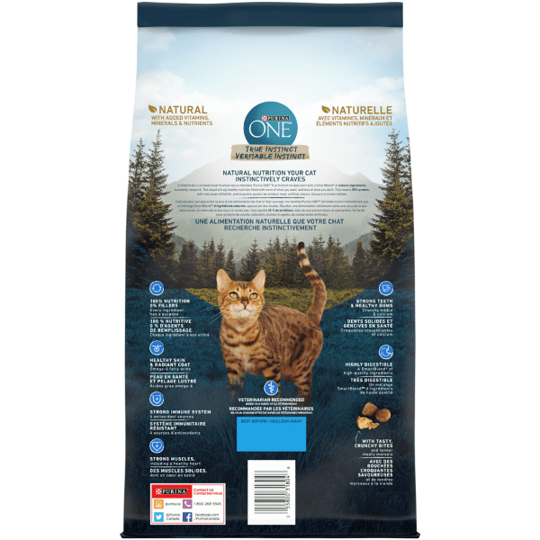 Purina ONE True Instinct Grain-Free Dry Cat Food with Real Ocean Whitefish, 1.45kg