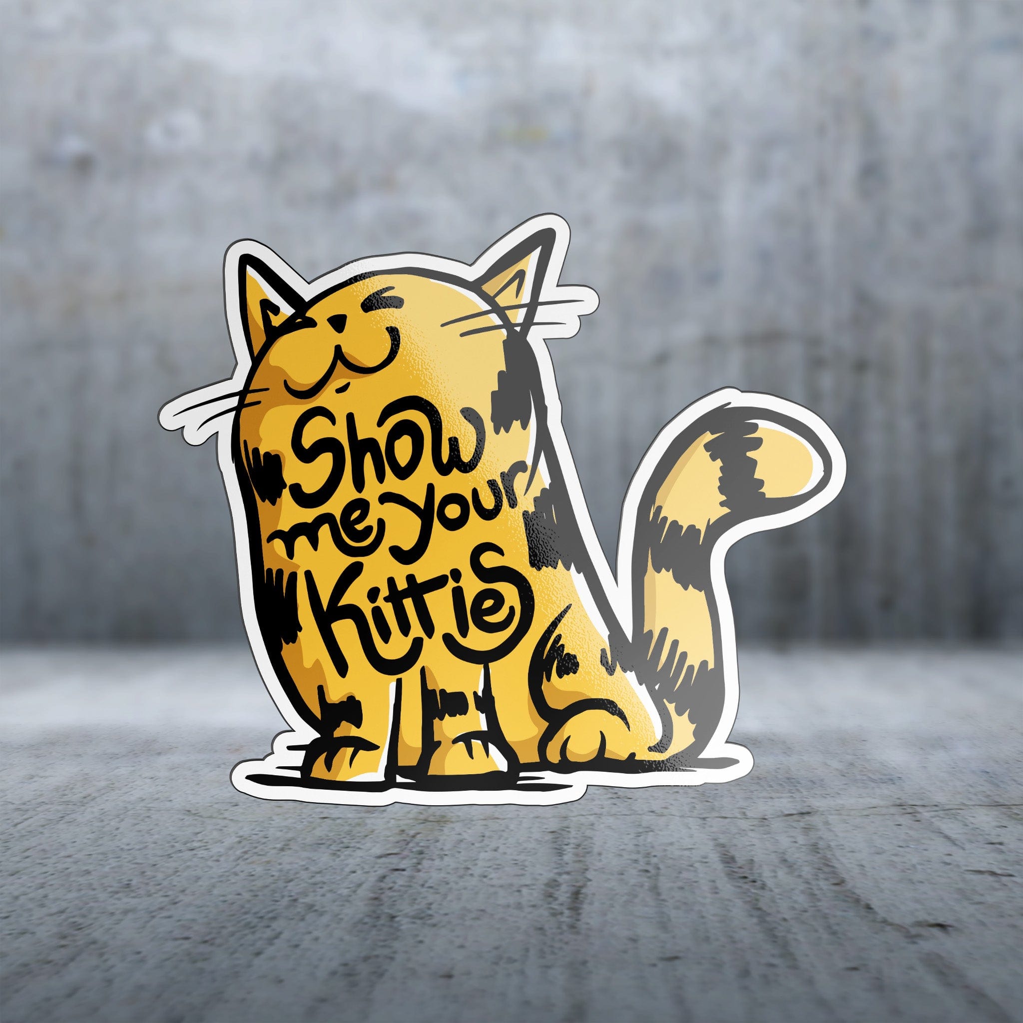 Pet Cat Sayings Sticker Pack - Display Your Feline Friends; Compact Sticker Set