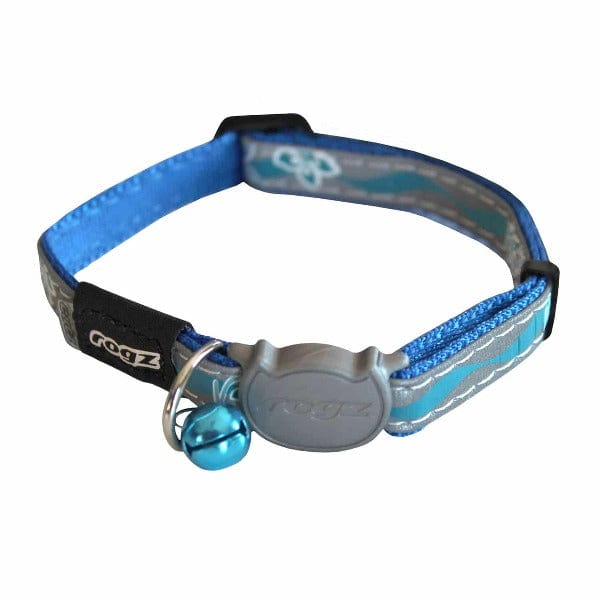 Rogz NightCat Safety Collar - A Stylish and Durable Cat Collar with Reflective Design and Safety Features