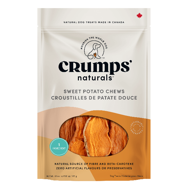 Crumps' Naturals All - Natural North American Sweet Potato Chews, a Top - Notch Treat for Dogs