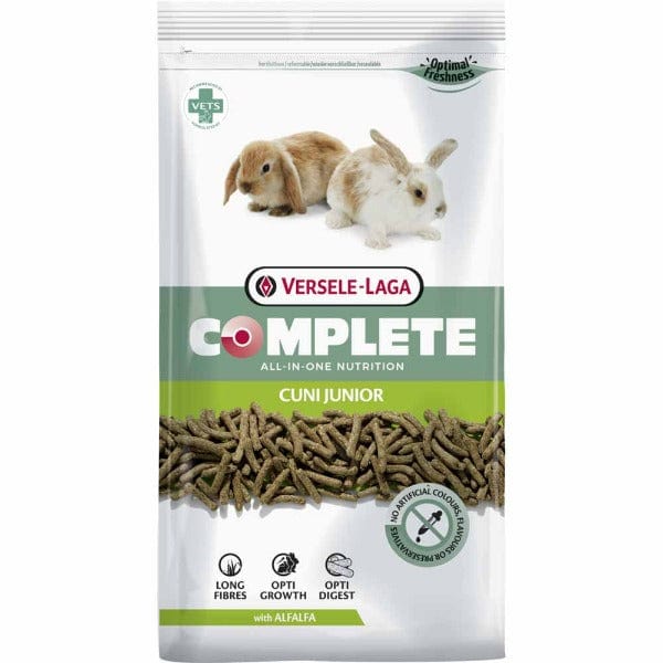 Versele-Laga High-Quality Complete Food for Junior (Dwarf) Rabbits Aged 0 - 8 Months
