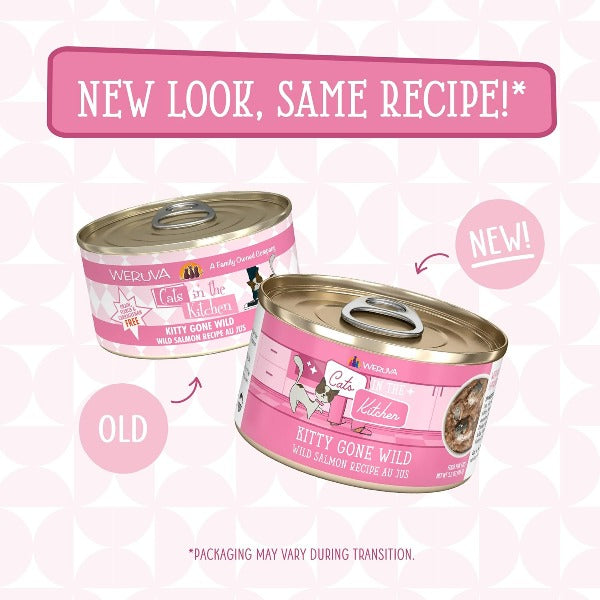 Cats in the Kitchen Wild and Delicious Canned Cat Food - Kitty Gone Wild Flavor