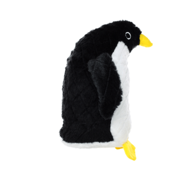 Tuffy Mighty Super-Soft Arctic Penguin Durable Dog Toy for Medium to Large Dogs