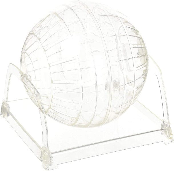 Living World Safe and Ventilated Exercise Ball with Stand for Small Pets