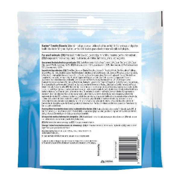 Kaytee Apple - Baked Timothy Grass Biscuits, a Nutritious Small Animal Treat