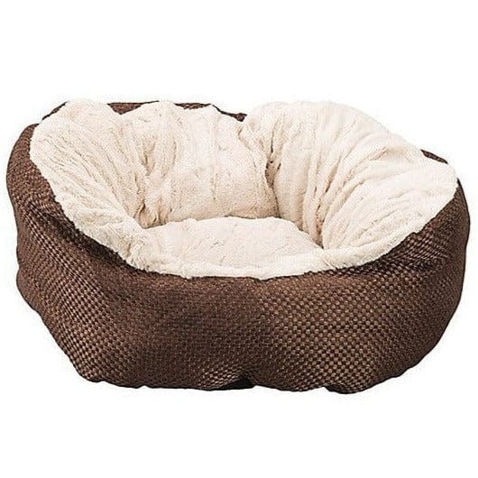 Checkerboard Cozy Napper Sleep Zone Pet Bed
