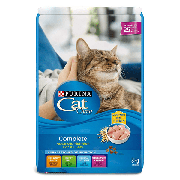 Purina Complete Dry Cat Food - Cat Chow for Cats of All Ages