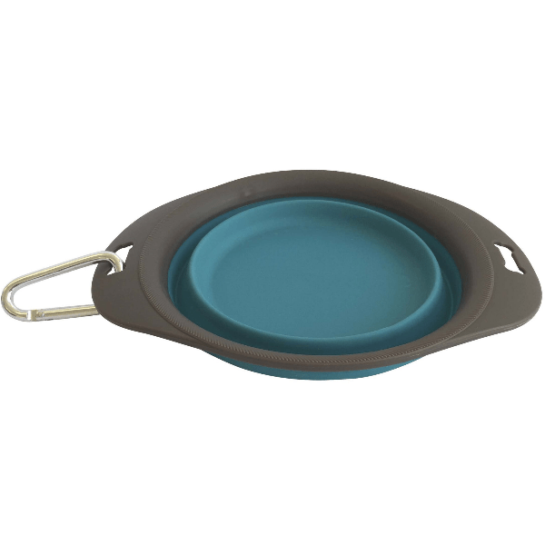 M-PETS Travel-Friendly Foldable Dog Bowl for Adventurous Journeys