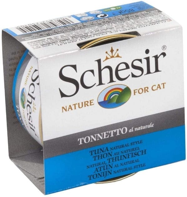 Schesir Natural-Style Adult Wet Cat Food with Tuna Fillets