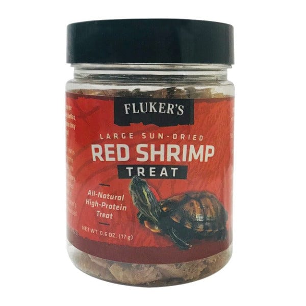 Fluker's High - Protein Large Sun - Dried Red Shrimp Pet Treat