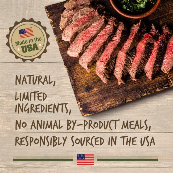 USA-Sourced All-Natural Grilled Bison Whole Jerky Dog Treats