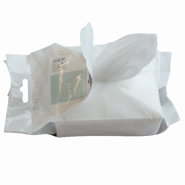M-PETS Premium Cleaning Wipes for Pet Bodies and Paws