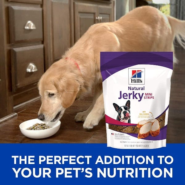Hill's Premium Science Diet Miniature Jerky Strips Dog Treats Made with Real Chicken