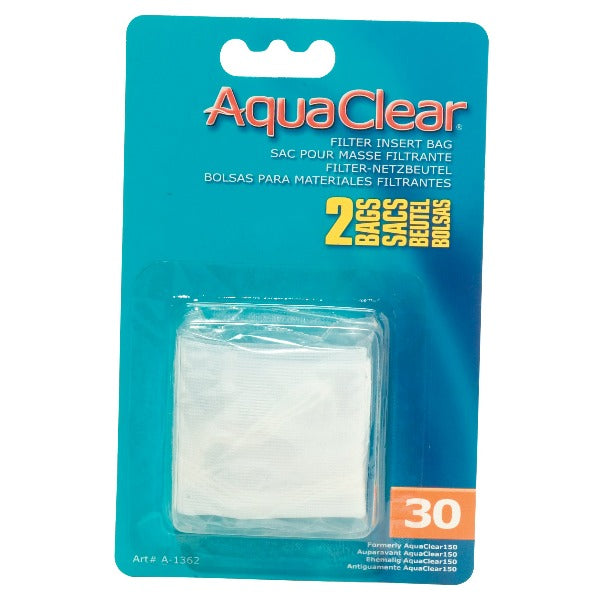 Fluval AC Series Reusable Nylon Filter Insert Bags - 2-Pack