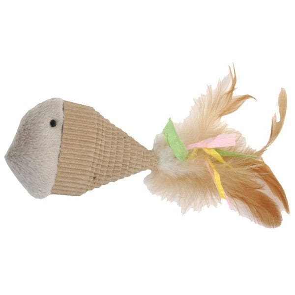 Turbo Brand Natural Cat Entertainment Toys - Fish Shaped