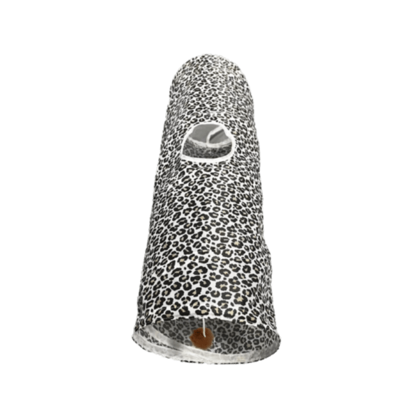 Meow N Roll Leopard-Printed Interactive Cat Tunnel for Endless Feline Fun