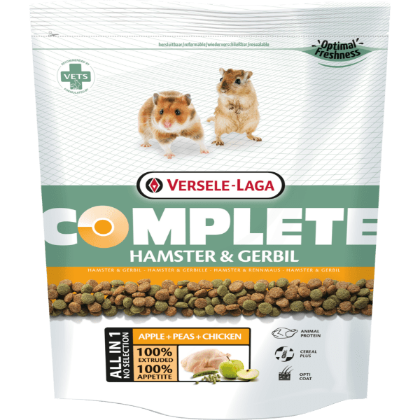 Versele-Laga Premium Complete Food for Hamsters and Gerbils, Including Dwarf Varieties